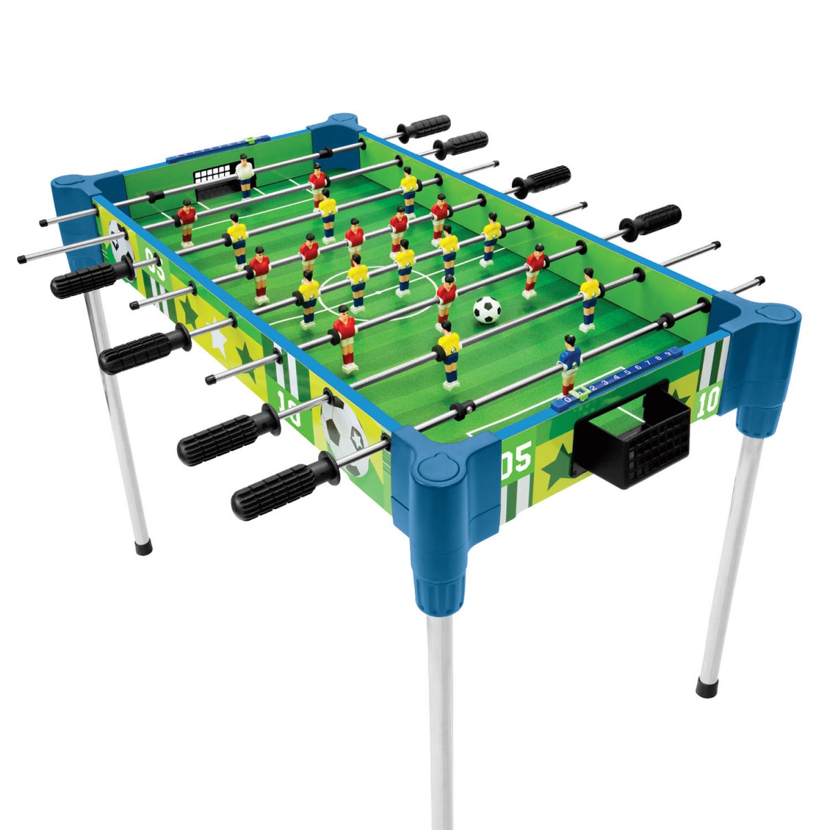 best choice products striker zone tabletop soccer foosball table